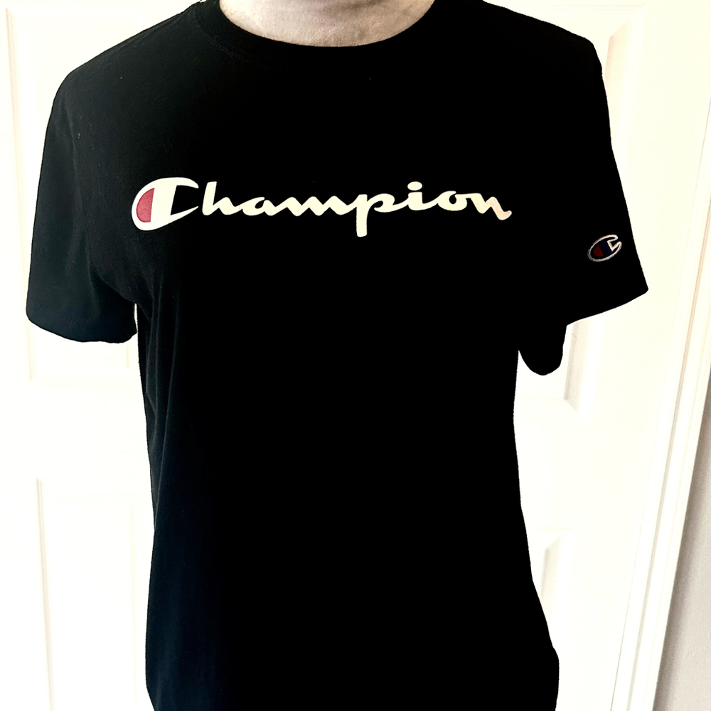Champions Three Lot Shirts Size M- Shirts‎ Blue, Grey & Black